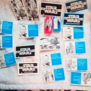 Star Wars Black and Blue Trading Cards